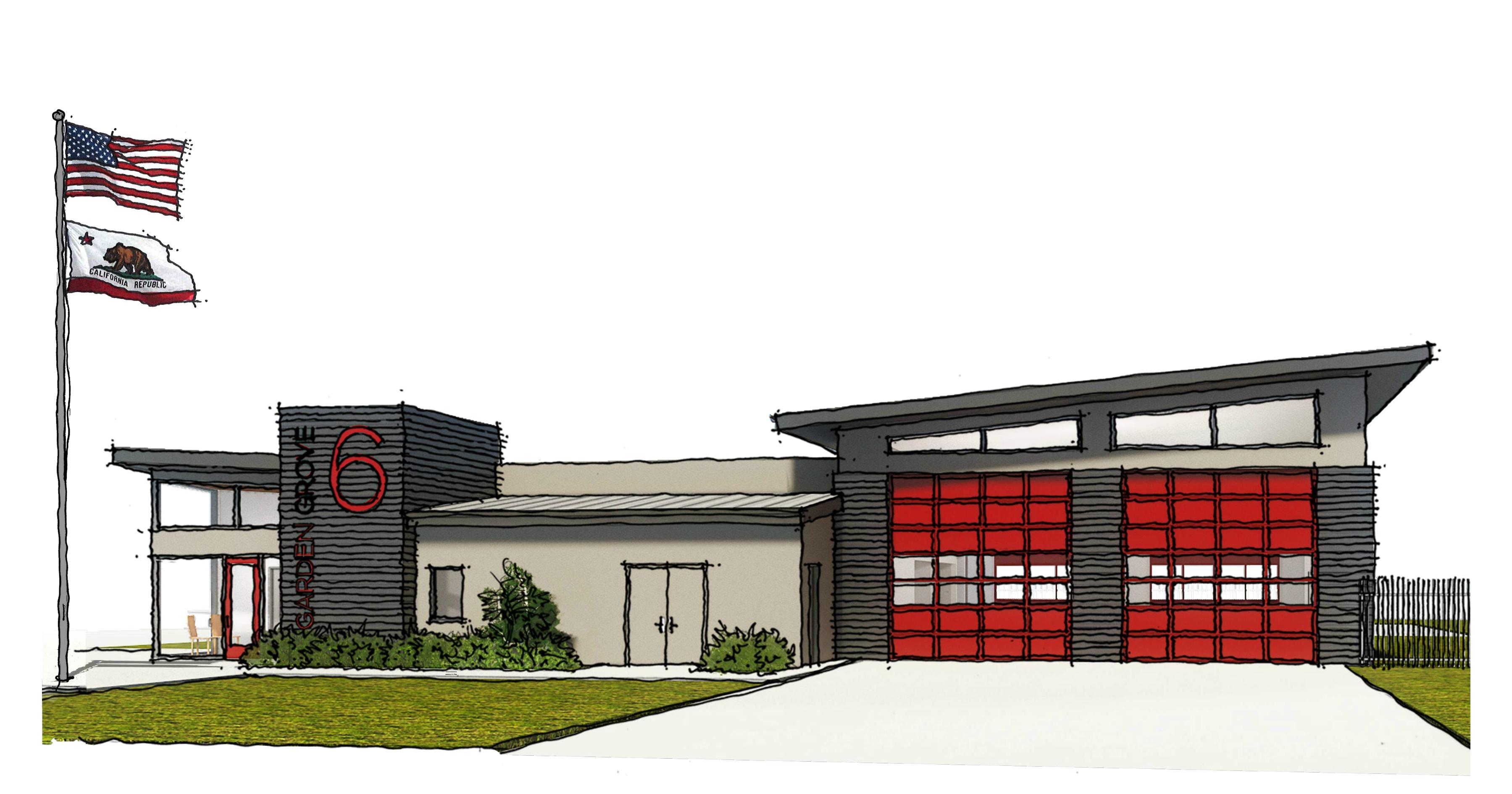 Garden Grove To Build 5 5 Million Fire Station To Replace 45 Year