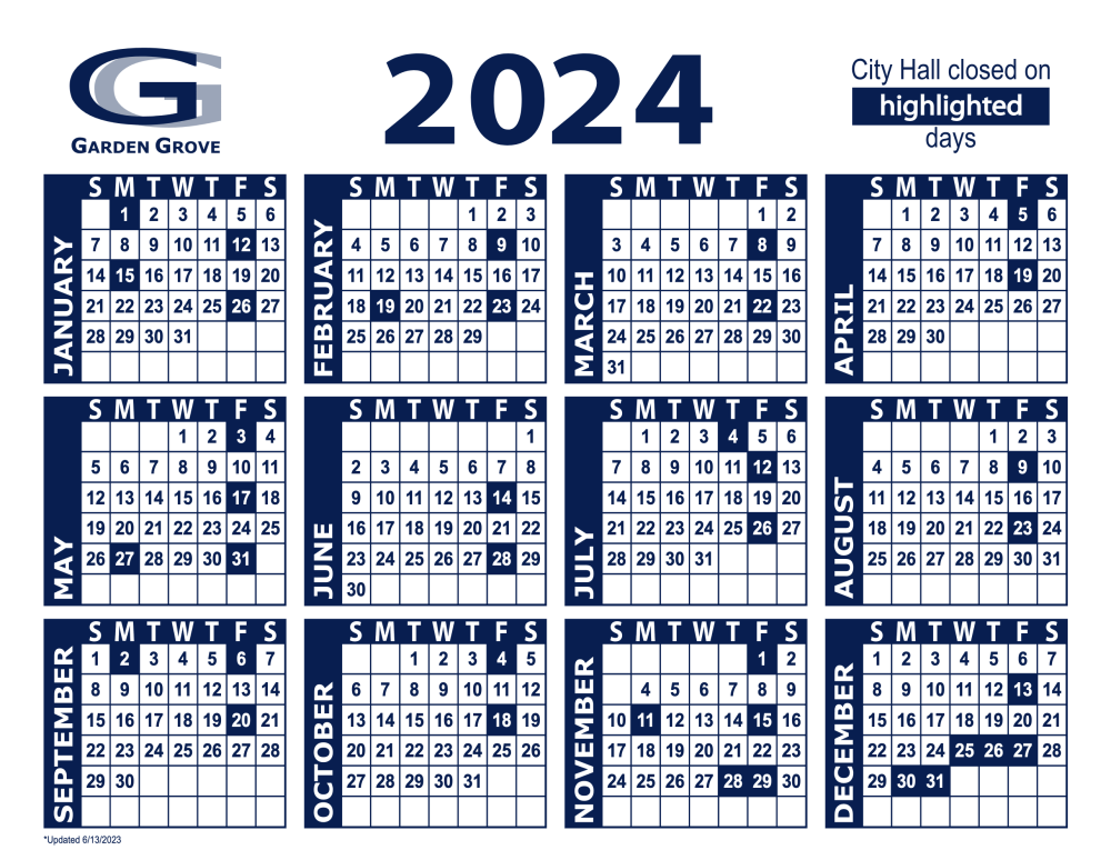 
2024 Calendar
